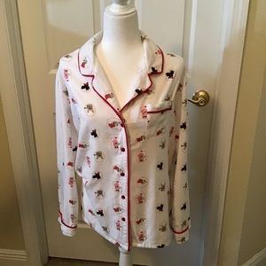 Nordstrom pajamas - doggy theme. Cotton flannel.